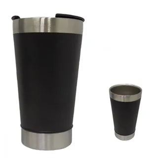 Copo Térmico 473ml com Tampa e Abridor – Bebidas Geladas ou Quentes