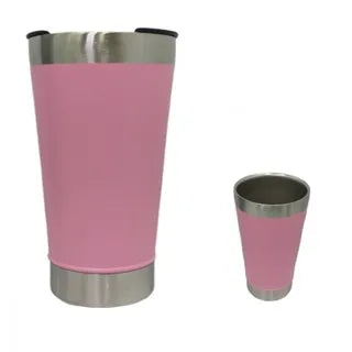 Copo Térmico 473ml com Tampa e Abridor – Bebidas Geladas ou Quentes